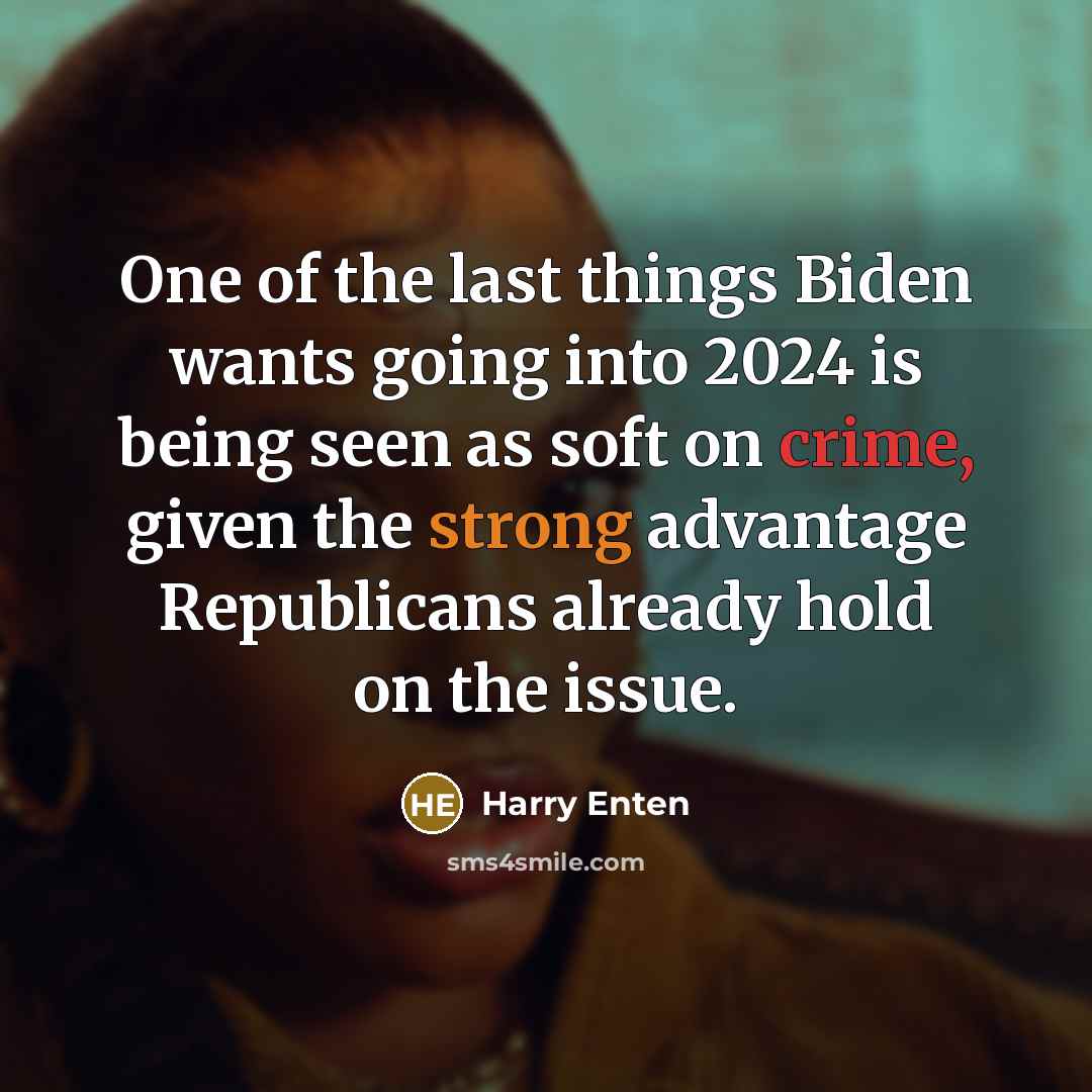 “One of the last things Biden wants going into 2024…” quote by Harry Enten
