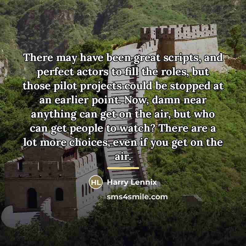 “There may have been great scripts, and perfect actors to…” quote by Harry Lennix