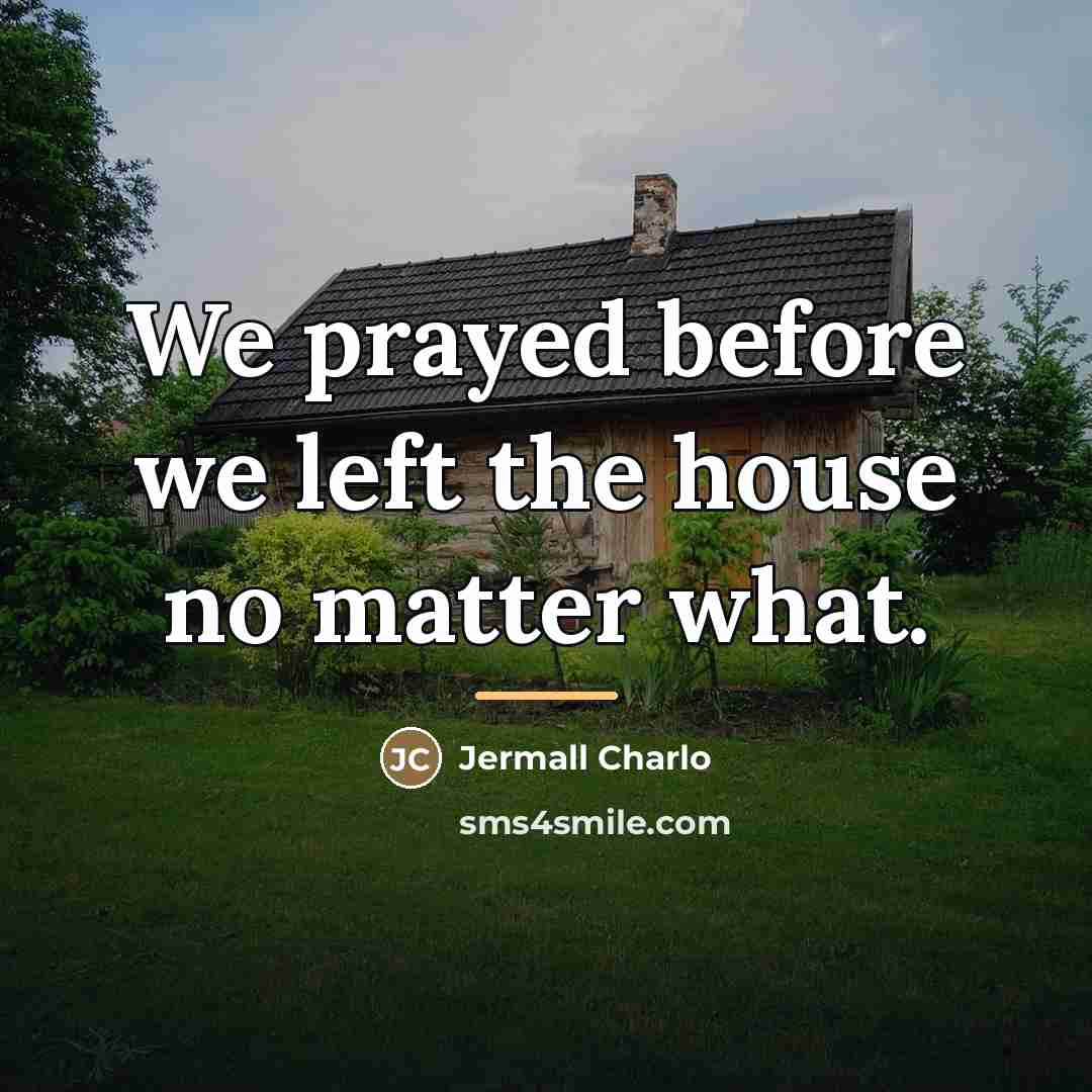 “We prayed before we left the house no matter what.…” quote by Jermall Charlo
