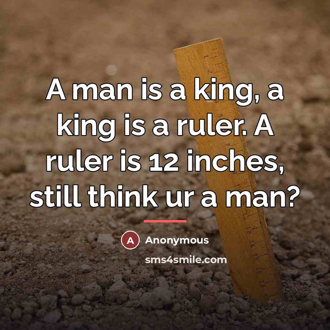 “A man is a king, a king is a ruler.…” quote by Anonymous