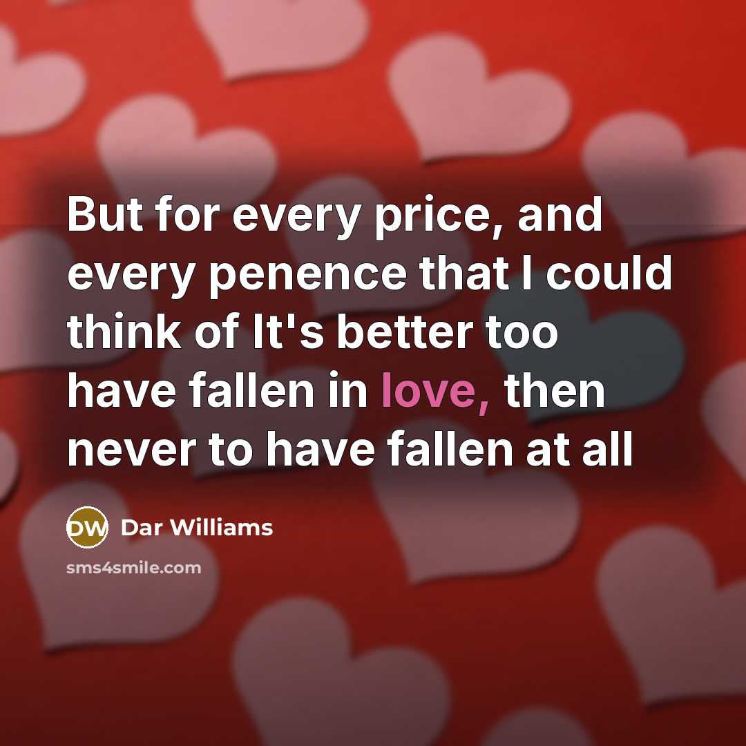 “But for every price, and every penence that I could…” quote by Dar Williams