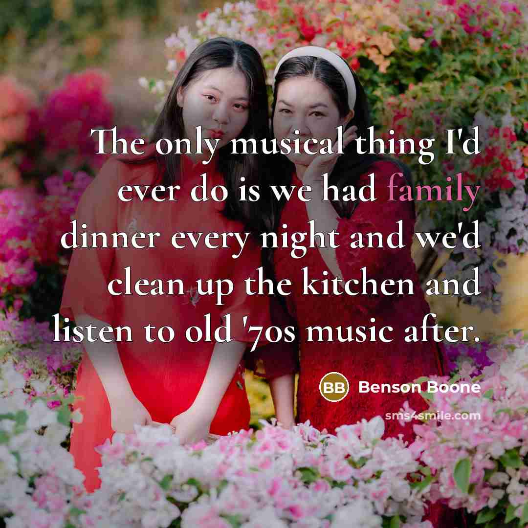 “The only musical thing I'd ever do is we had…” quote by Benson Boone