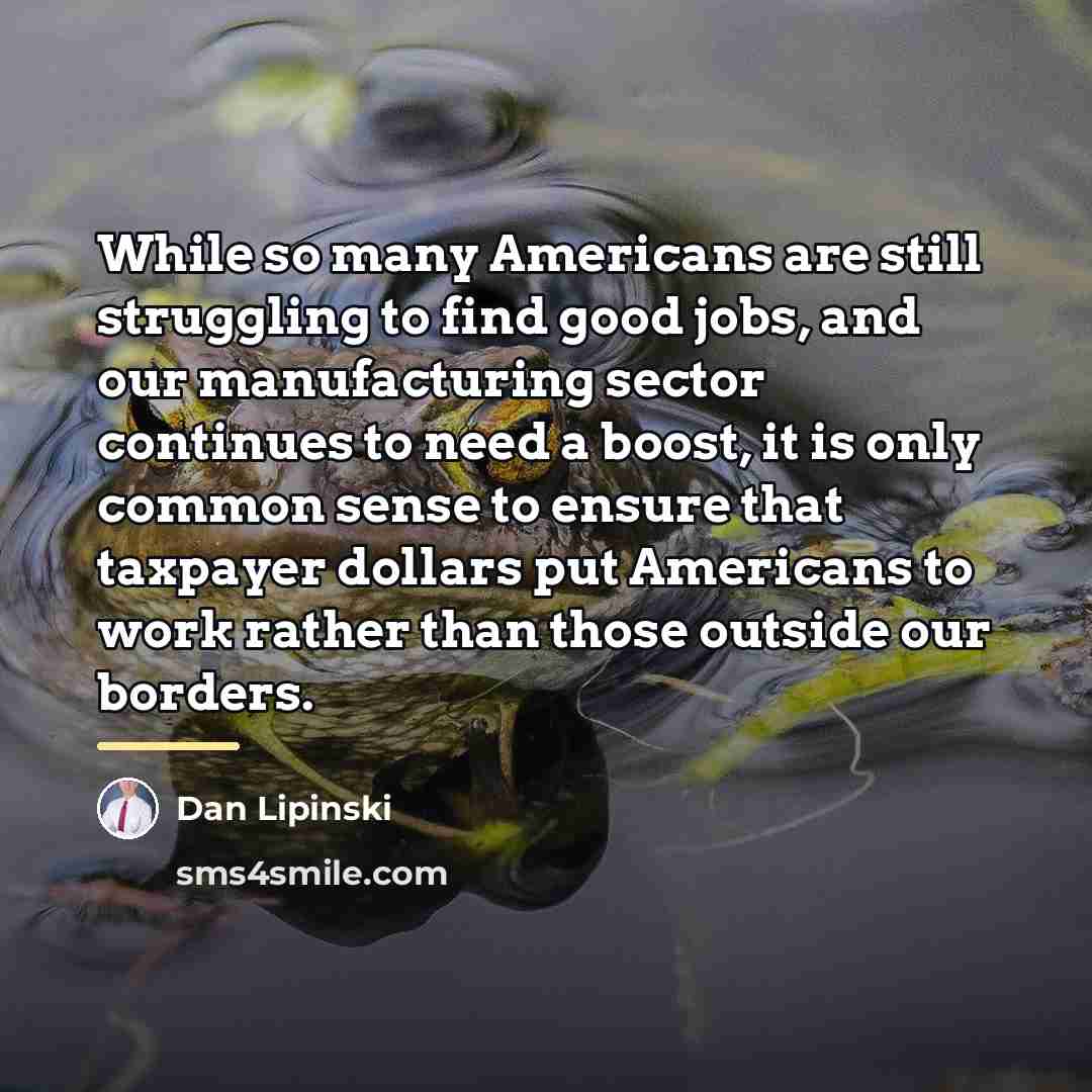 “While so many Americans are still struggling to find good…” quote by Dan Lipinski