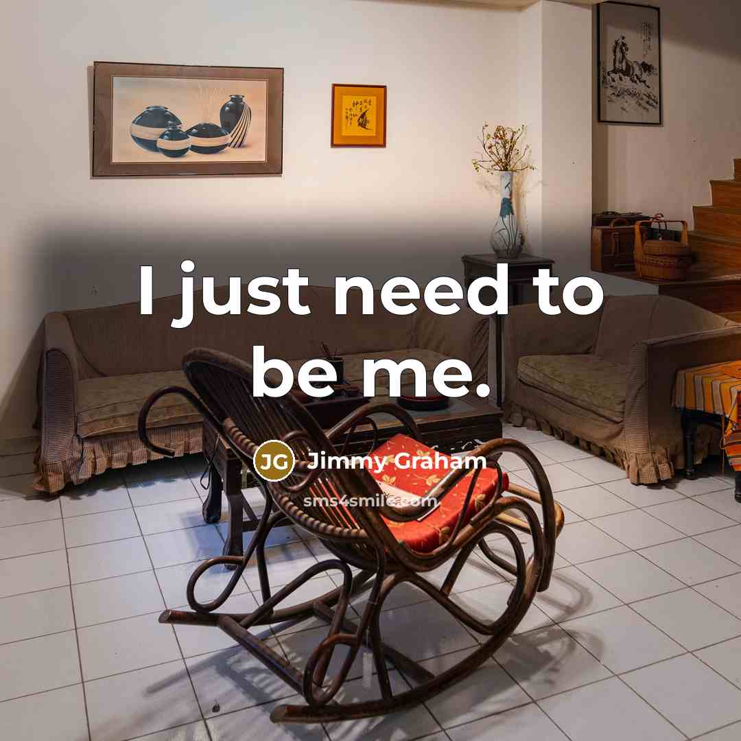 “I just need to be me.…” quote by Jimmy Graham