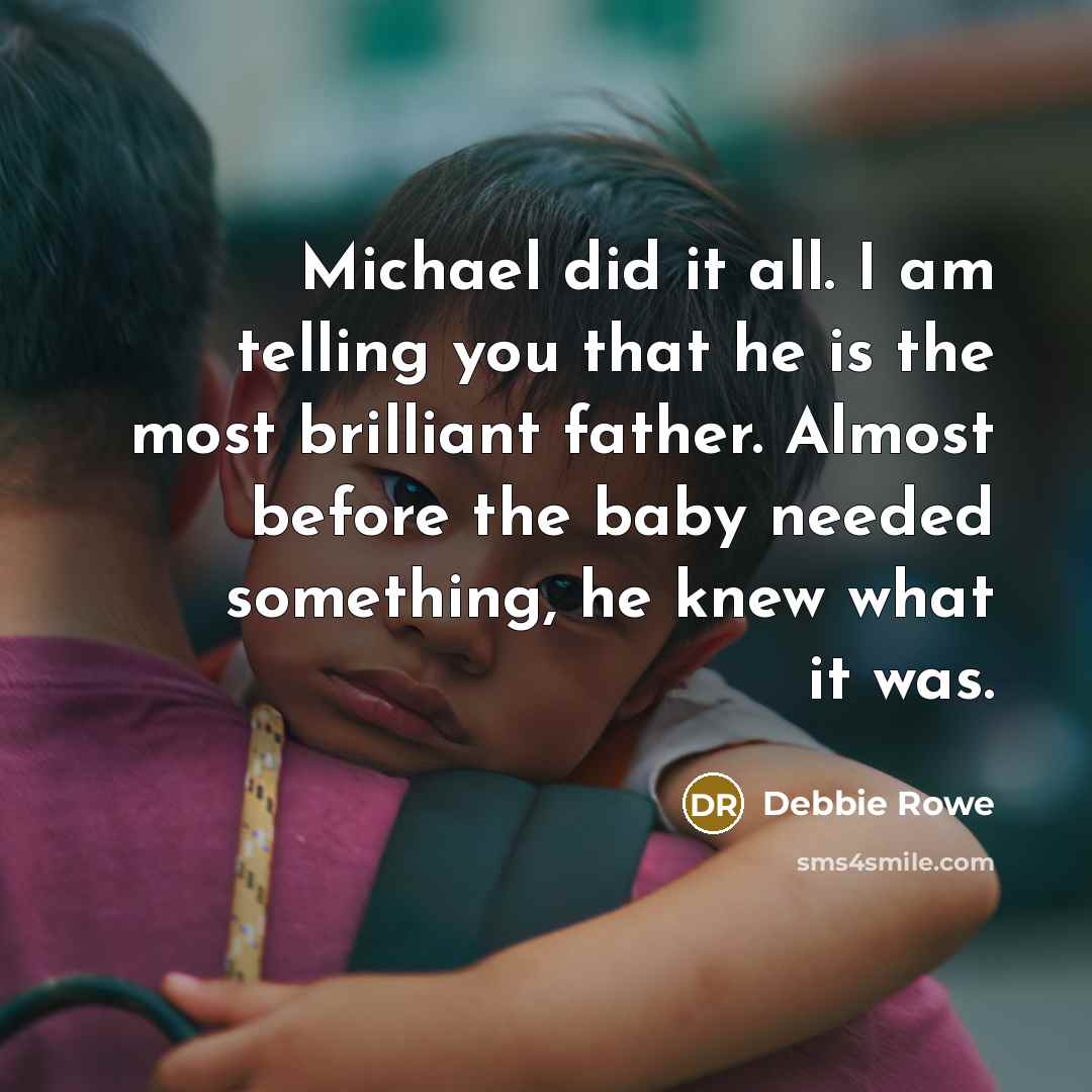 “Michael did it all. I am telling you that he…” quote by Debbie Rowe