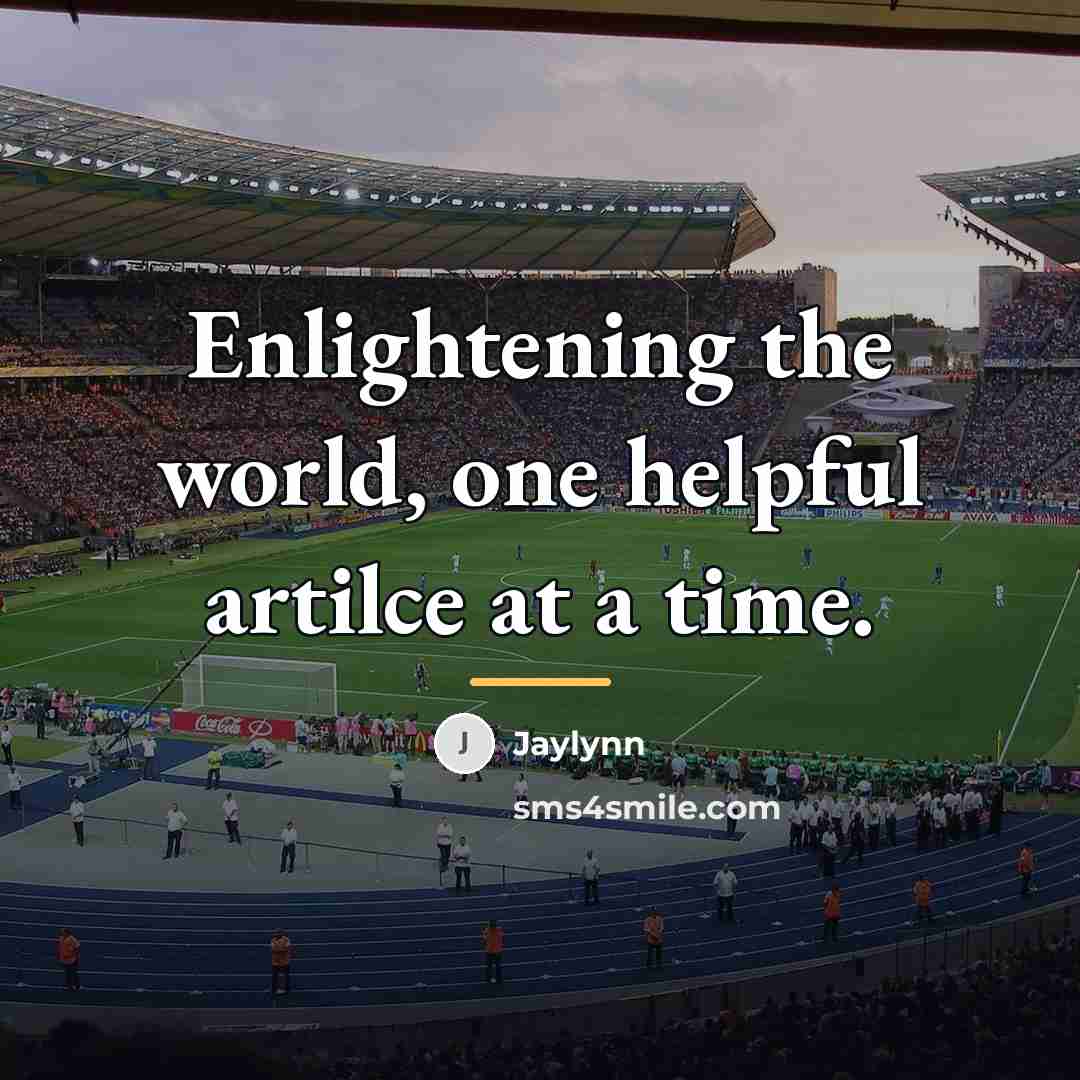 “Enlightening the world, one helpful artilce at a time.…” quote by Jaylynn