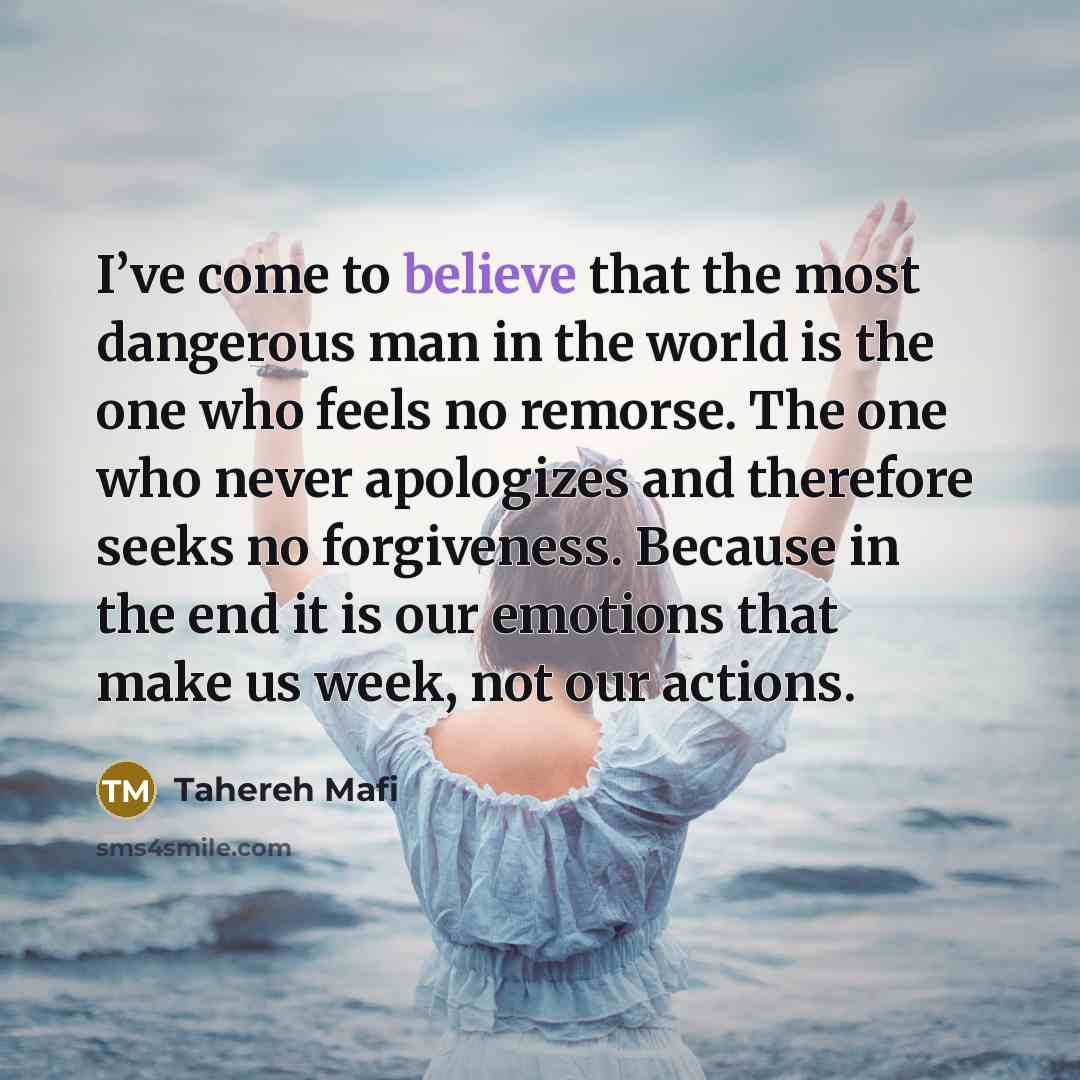 “I’ve come to believe that the most dangerous man in…” quote by Tahereh Mafi