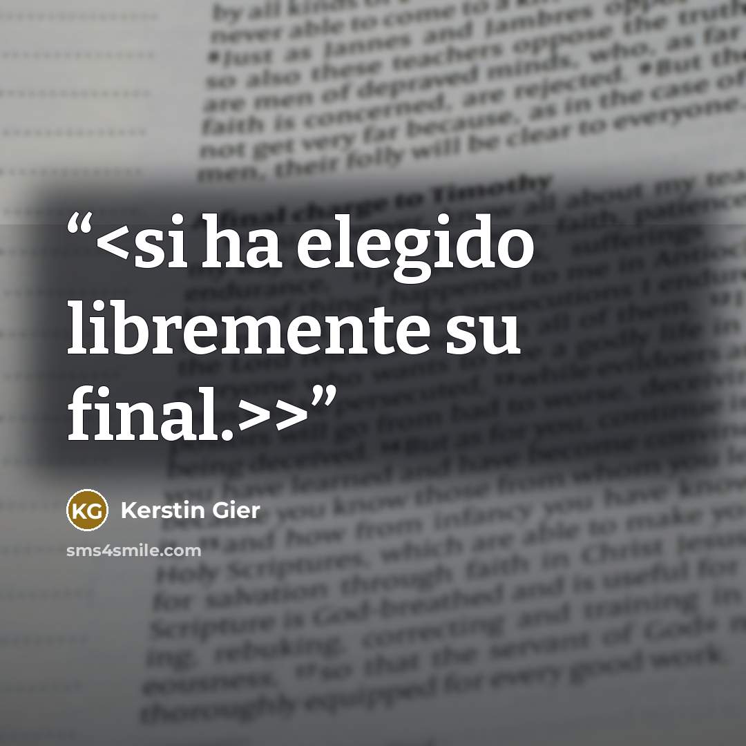 “>” quote by Kerstin Gier