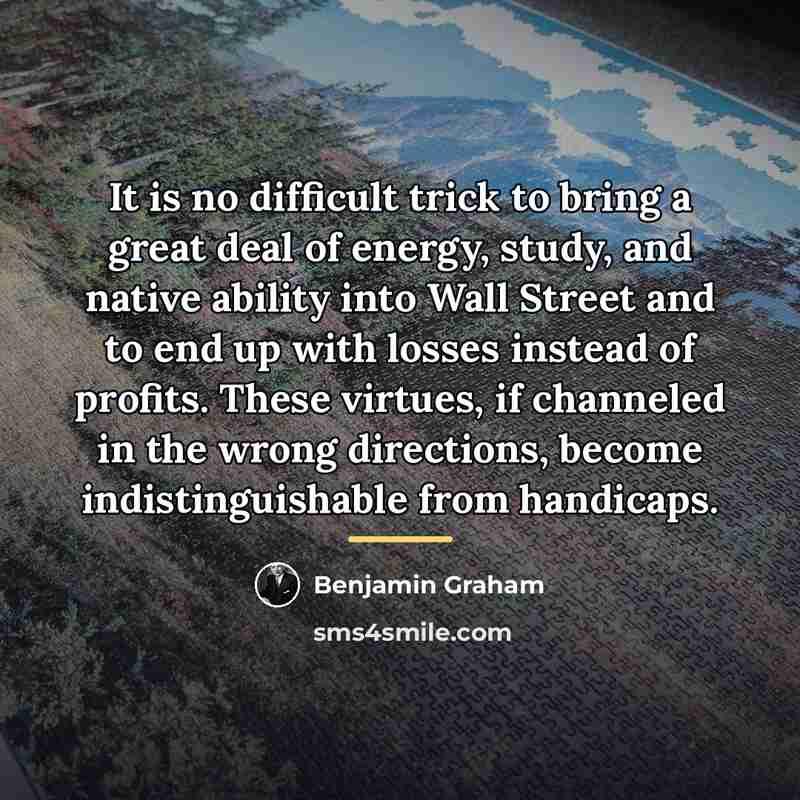 “It is no difficult trick to bring a great deal…” quote by Benjamin Graham