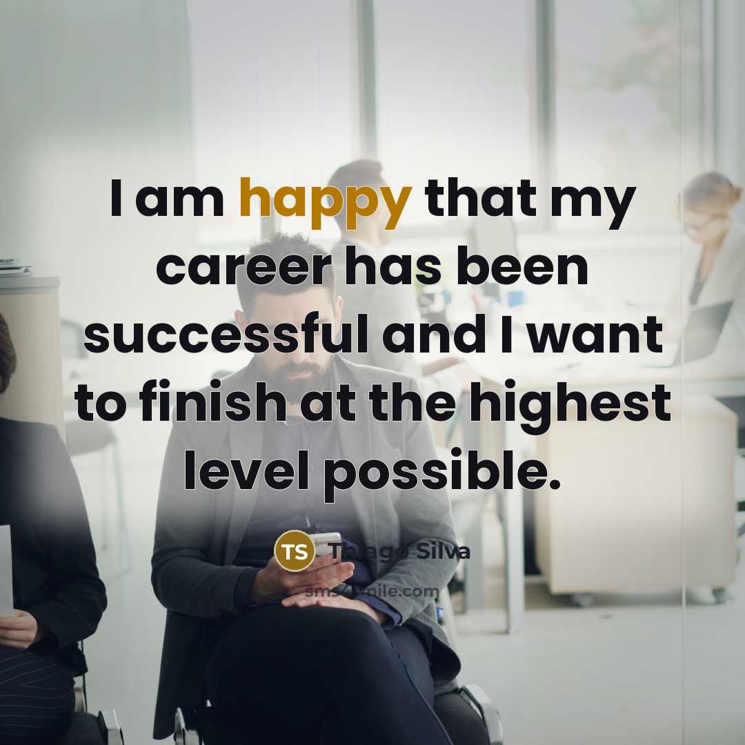 “I am happy that my career has been successful and…” quote by Thiago Silva