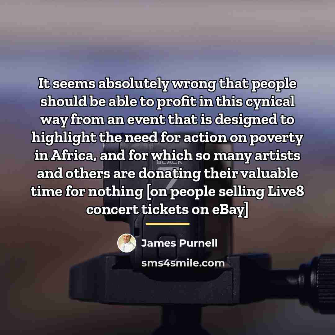 “It seems absolutely wrong that people should be able to…” quote by James Purnell