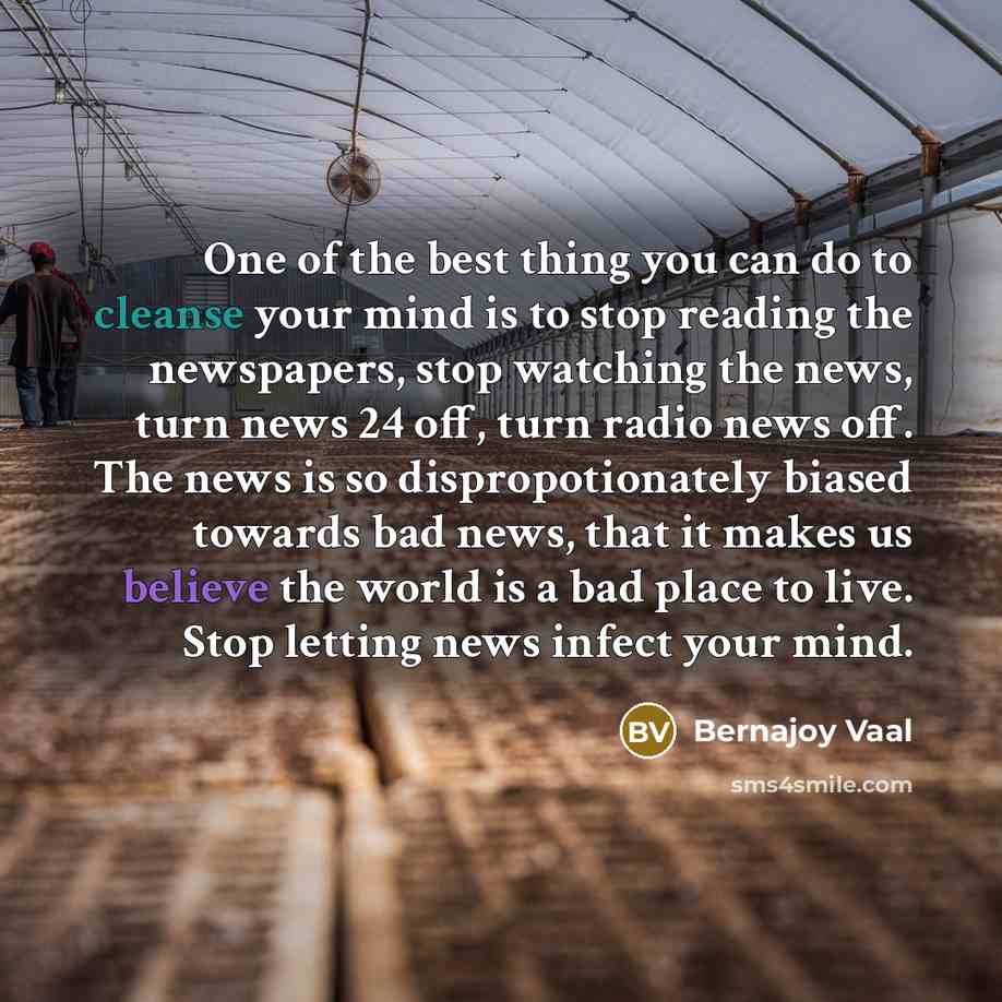 “One of the best thing you can do to cleanse…” quote by Bernajoy Vaal
