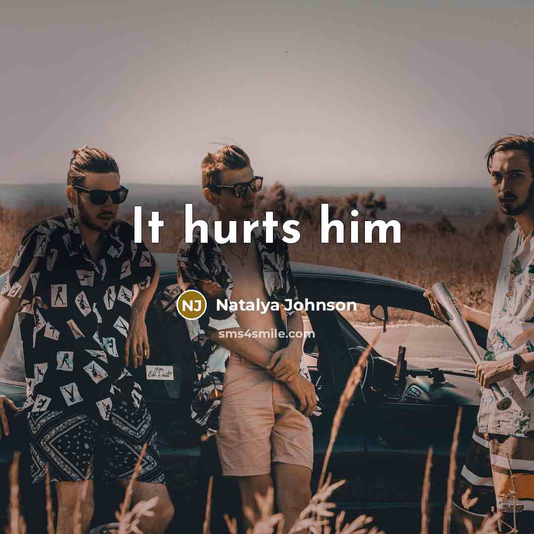 “It hurts him” quote by Natalya Johnson