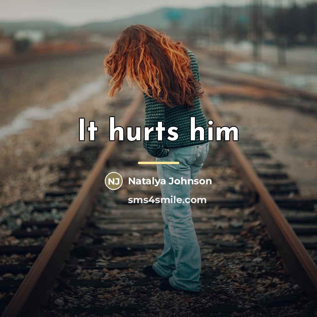 “It hurts him…” quote by Natalya Johnson