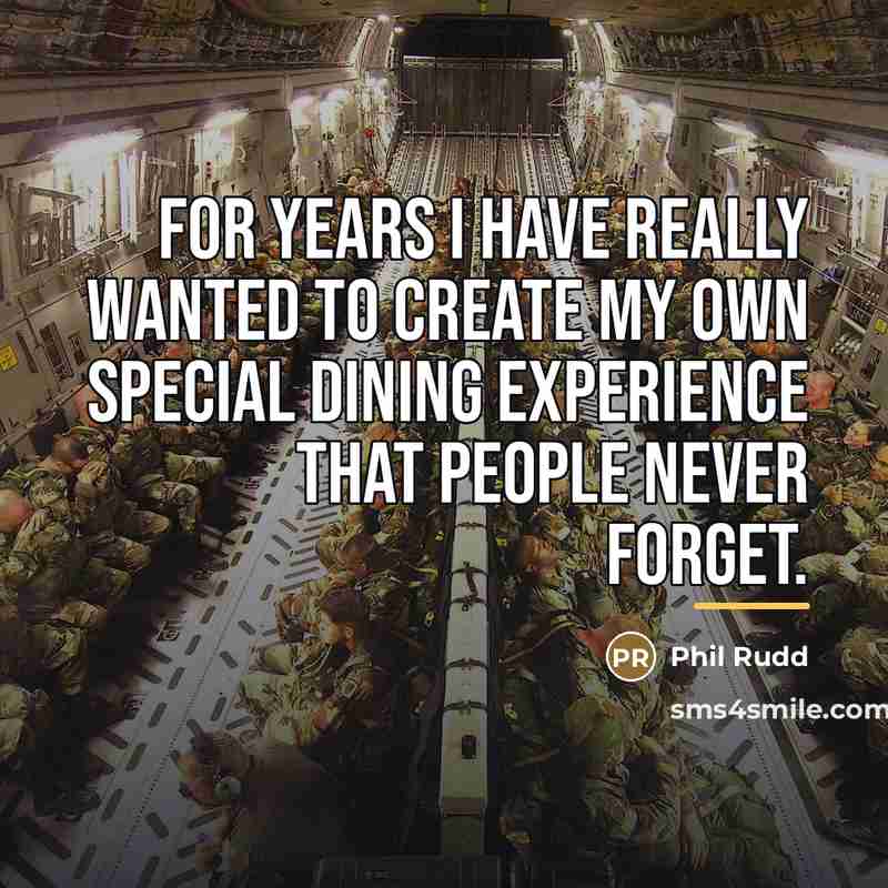 “For years I have really wanted to create my own…” quote by Phil Rudd
