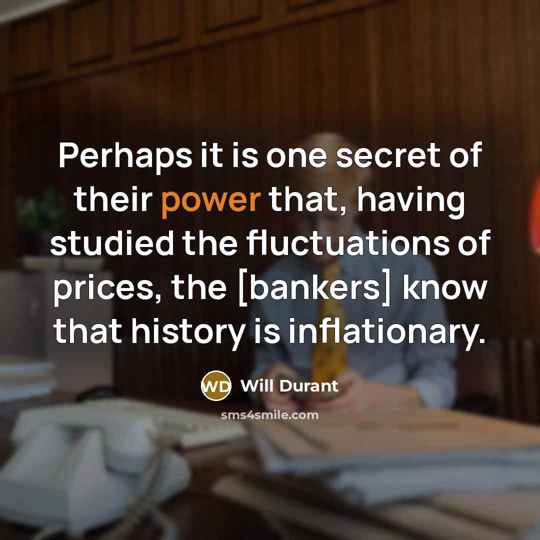 “Perhaps it is one secret of their power that, having…” quote by Will Durant