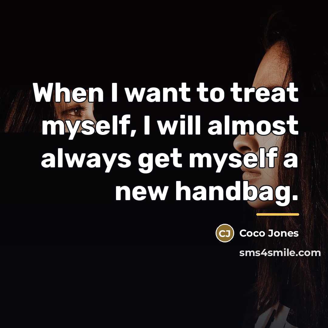 “When I want to treat myself, I will almost always…” quote by Coco Jones