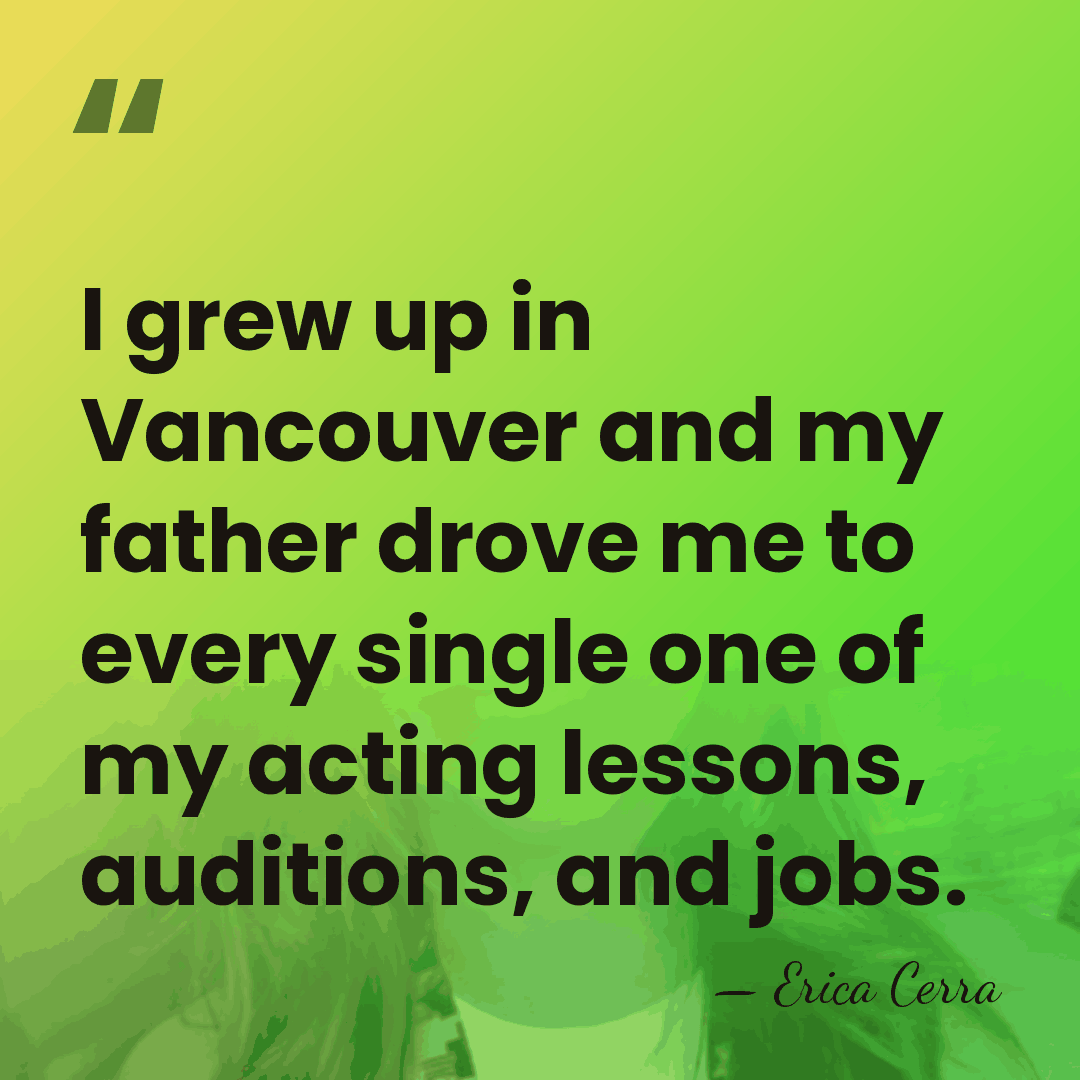 I grew up in Vancouver and my father drove me to every&hellip; - Erica Cerra
