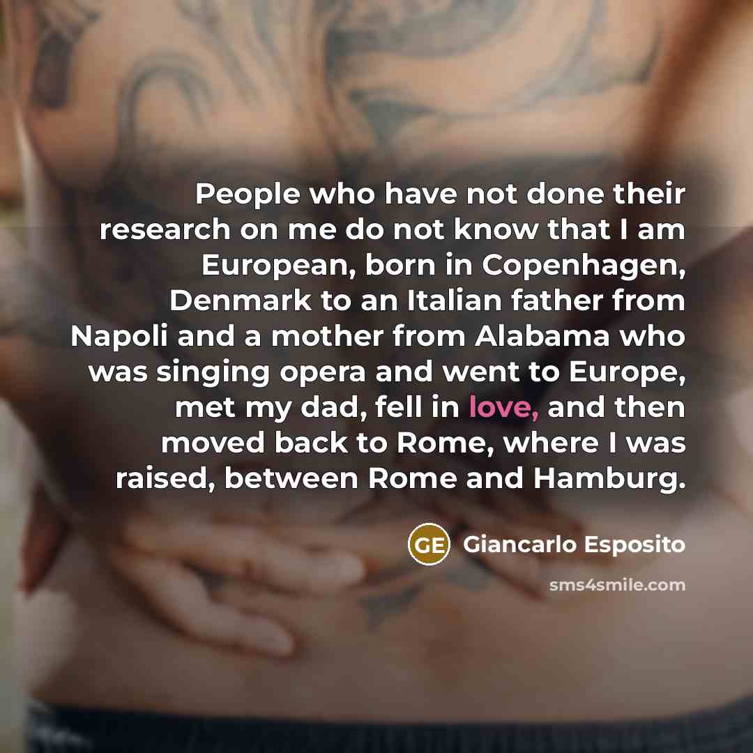 “People who have not done their research on me do…” quote by Giancarlo Esposito