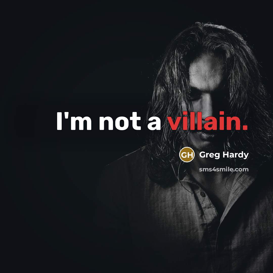 “I'm not a villain.…” quote by Greg Hardy