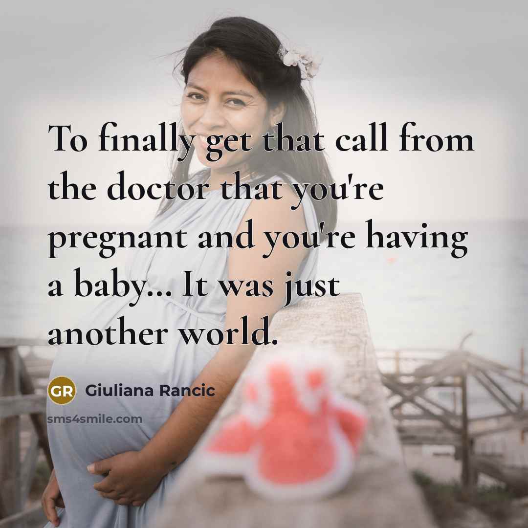 “To finally get that call from the doctor that you're…” quote by Giuliana Rancic