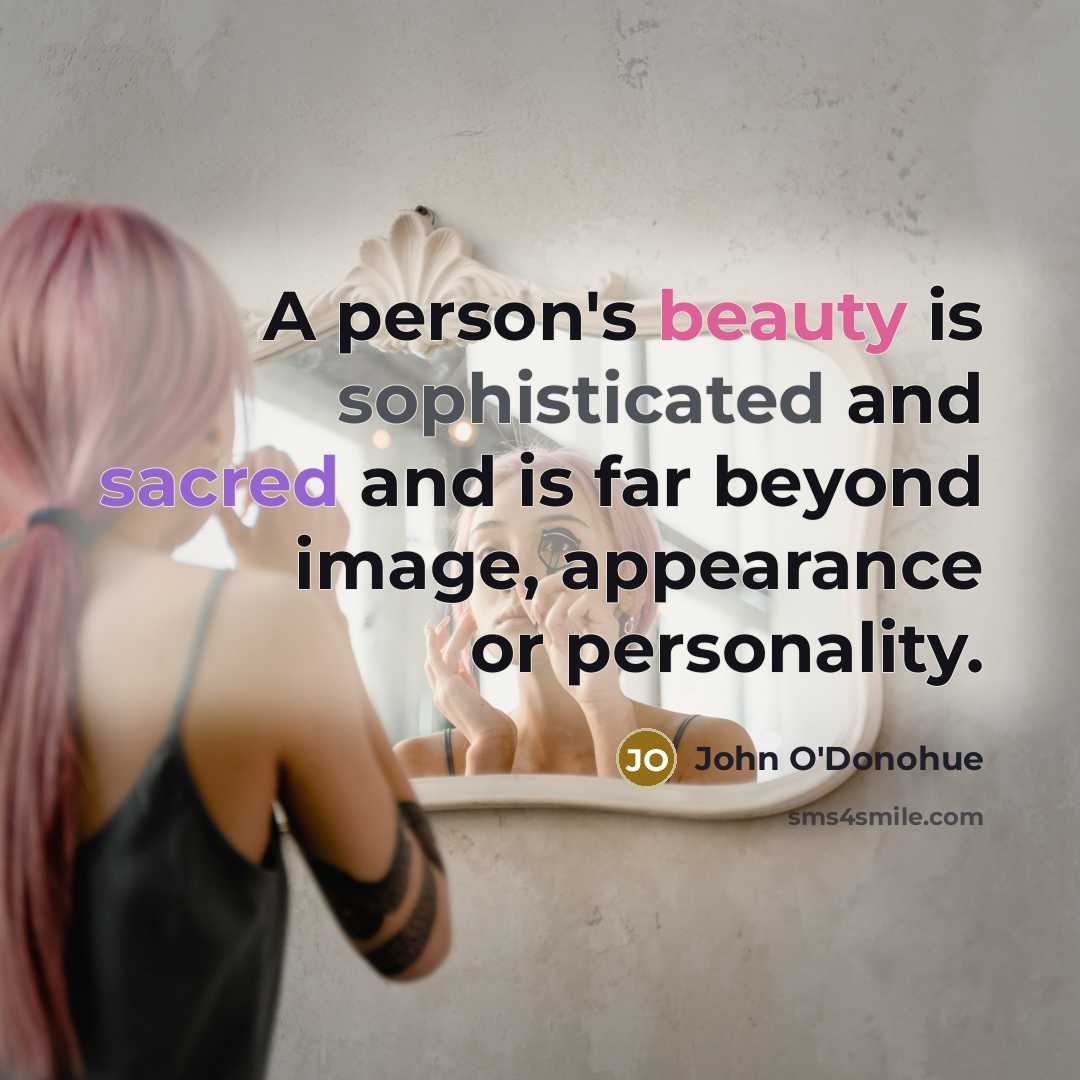 “A person's beauty is sophisticated and sacred and is far…” quote by John O'Donohue