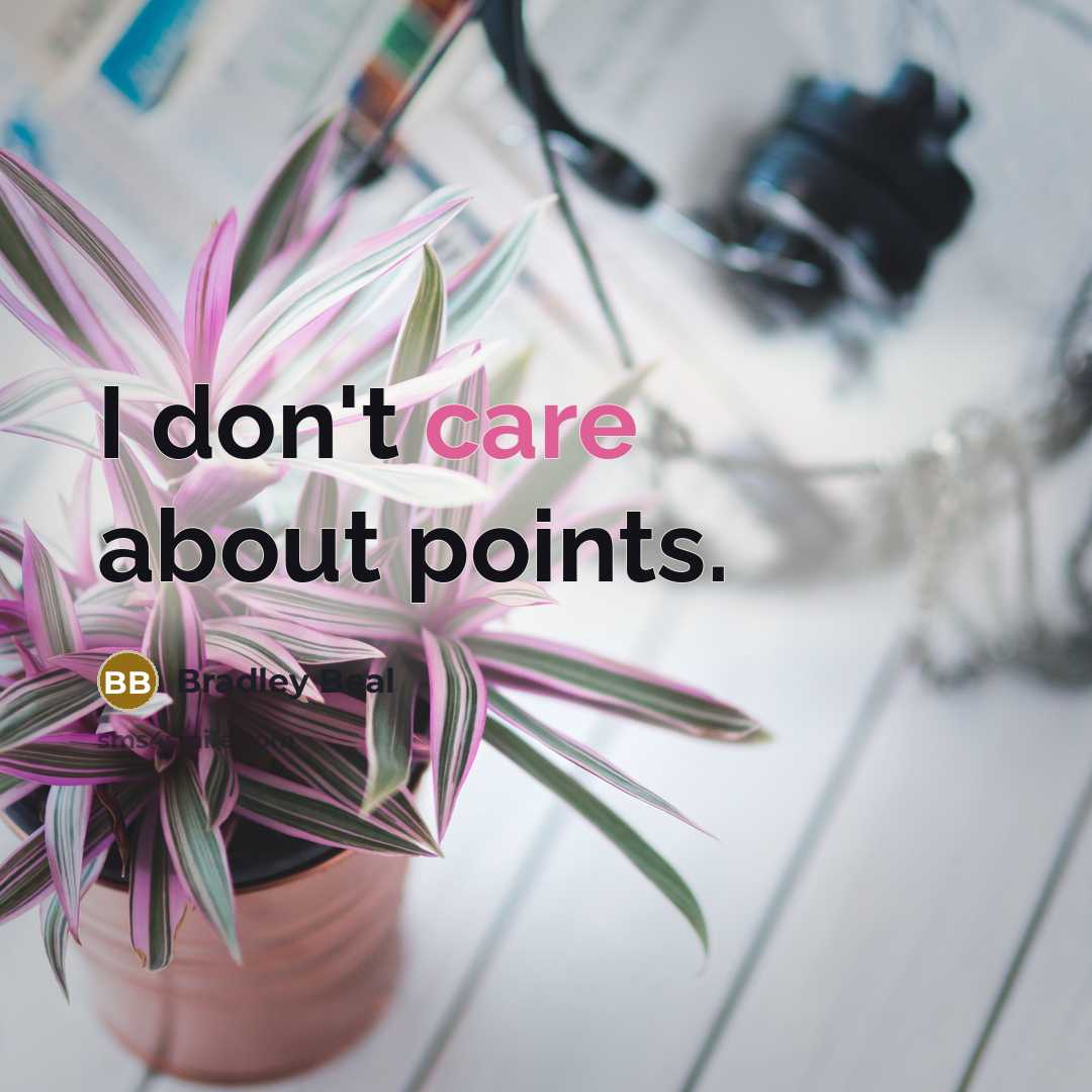 “I don't care about points.…” quote by Bradley Beal