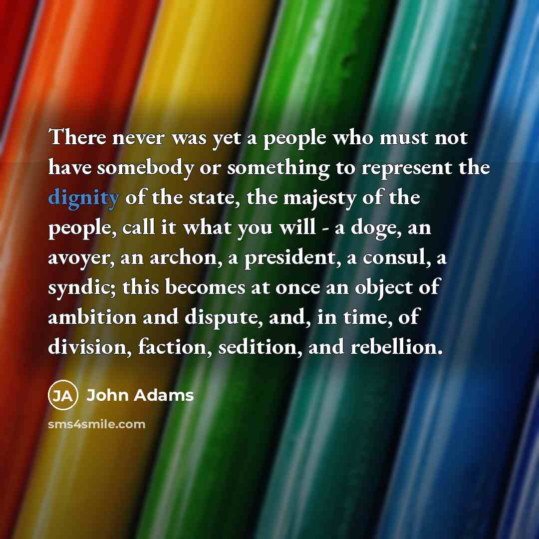 “There never was yet a people who must not have…” quote by John Adams
