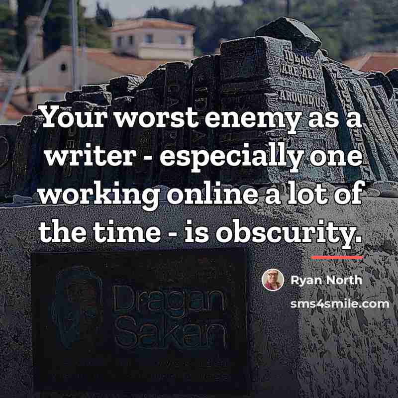 “Your worst enemy as a writer - especially one working…” quote by Ryan North