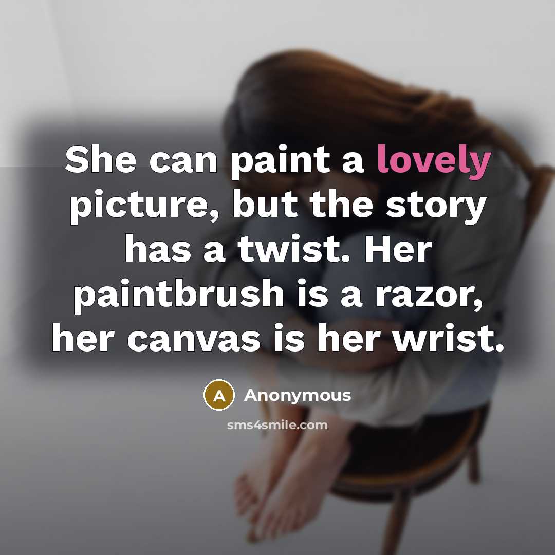 “She can paint a lovely picture, but the story has…” quote by Anonymous