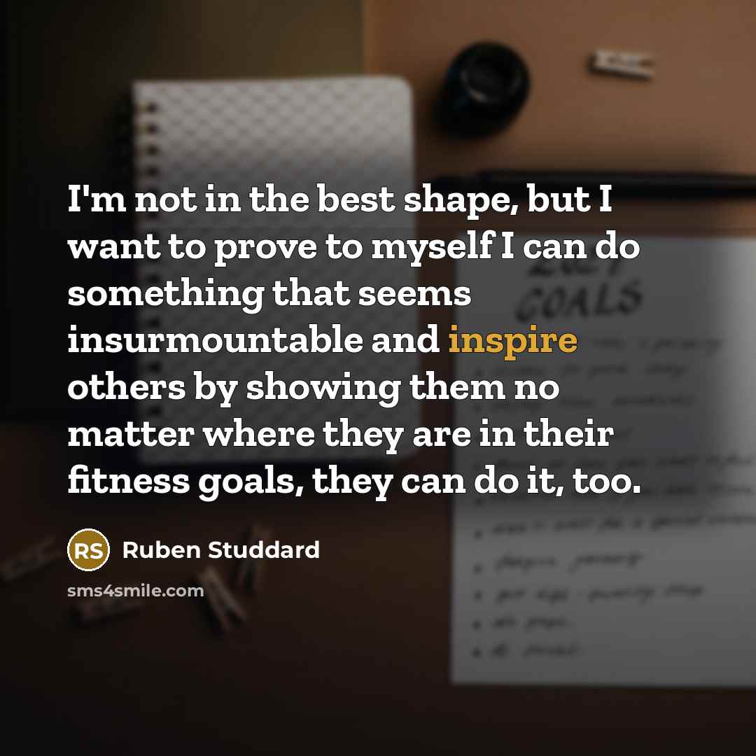“I'm not in the best shape, but I want to…” quote by Ruben Studdard