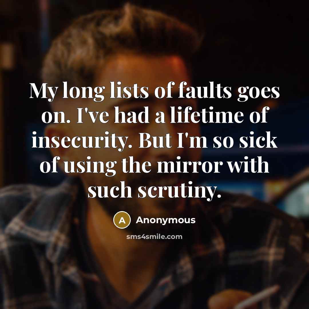 “My long lists of faults goes on. I've had a…” quote by Anonymous