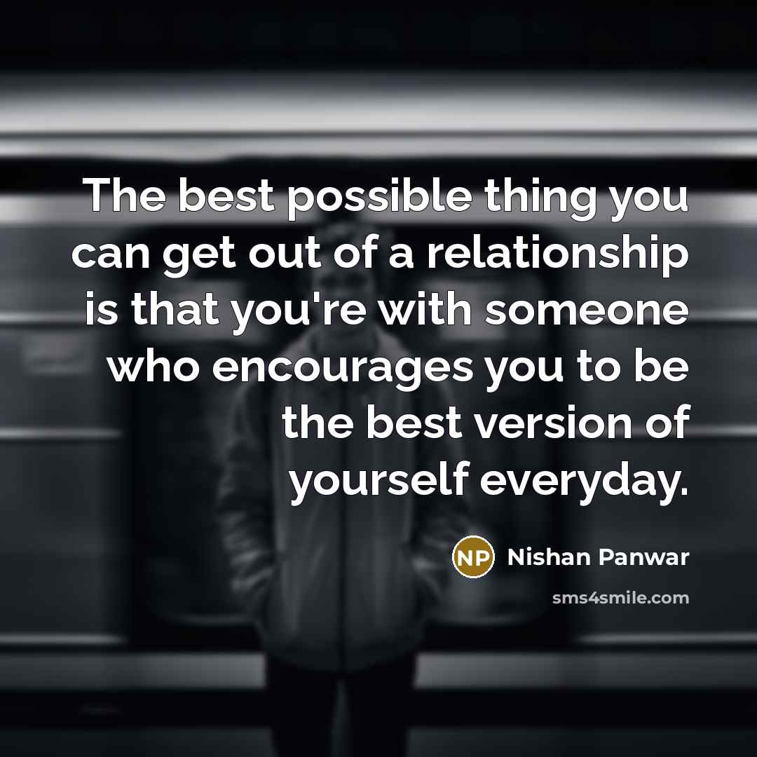 “The best possible thing you can get out of a…” quote by Nishan Panwar