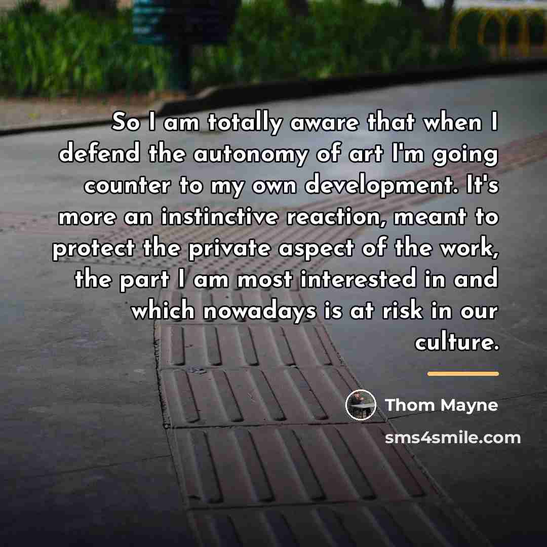 “So I am totally aware that when I defend the…” quote by Thom Mayne