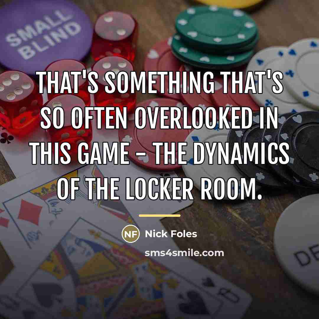 “That's something that's so often overlooked in this game -…” quote by Nick Foles