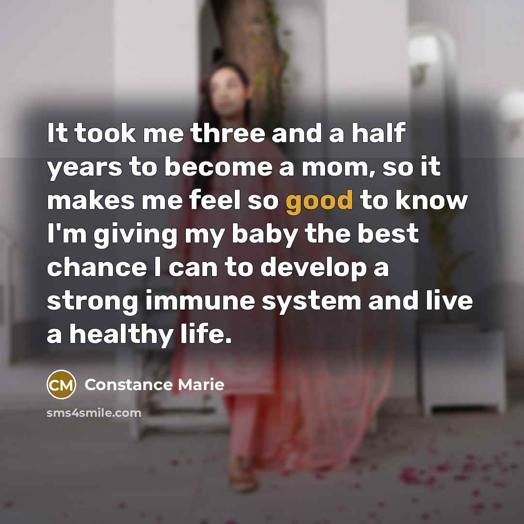 “It took me three and a half years to become…” quote by Constance Marie
