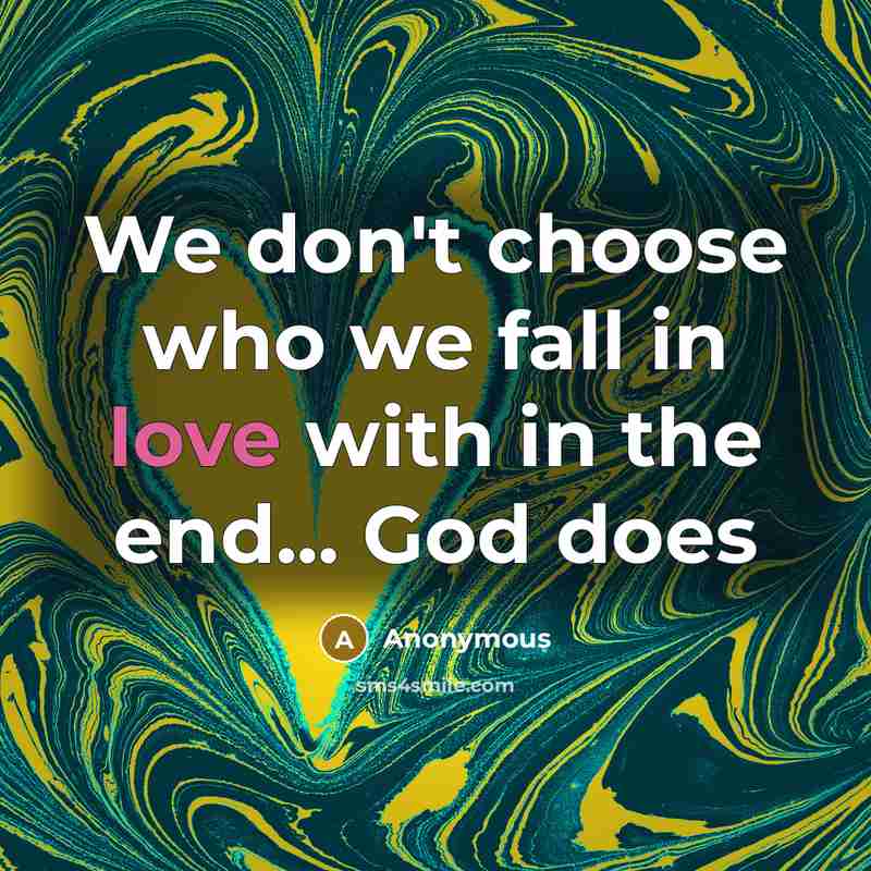 “We don't choose who we fall in love with in…” quote by Anonymous