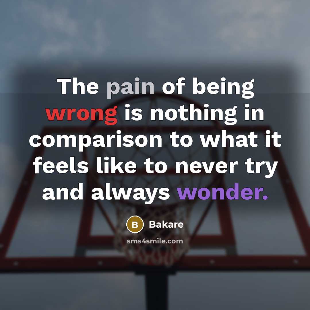 “The pain of being wrong is nothing in comparison to…” quote by Bakare