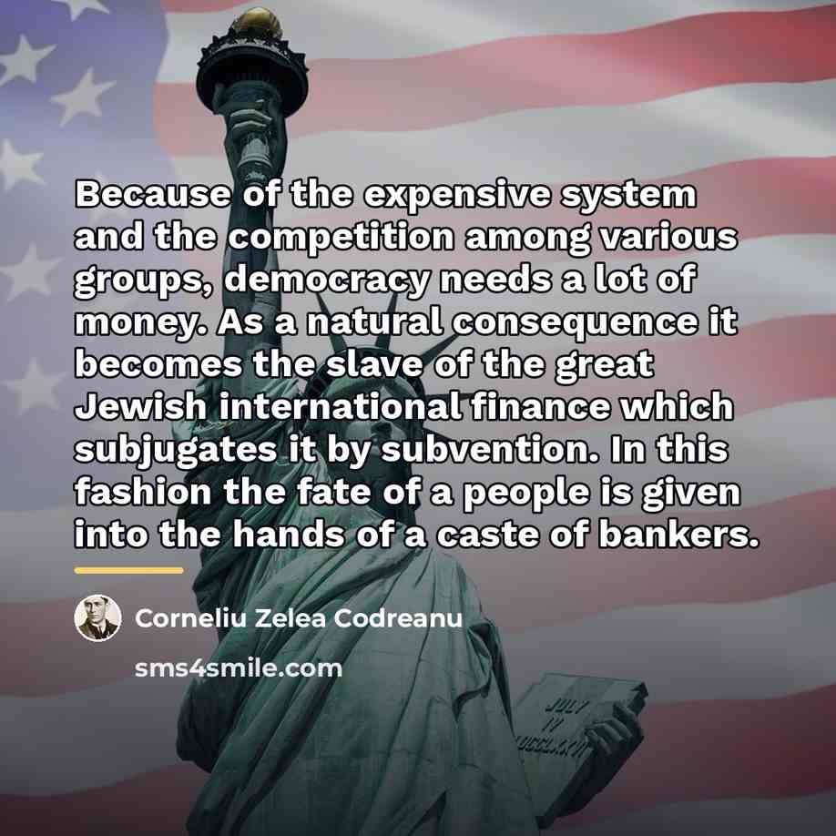 “Because of the expensive system and the competition among various…” quote by Corneliu Zelea Codreanu