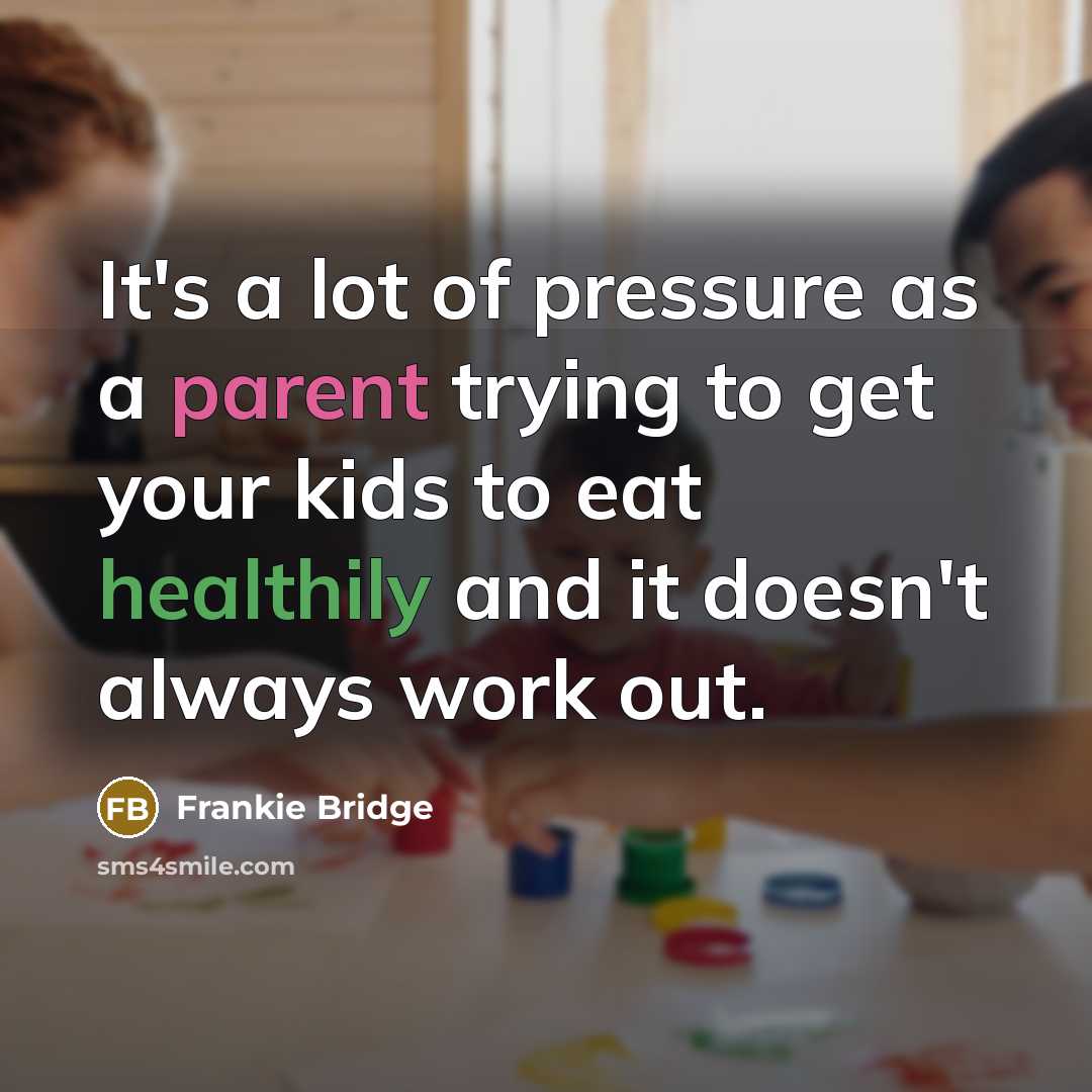 “It's a lot of pressure as a parent trying to…” quote by Frankie Bridge