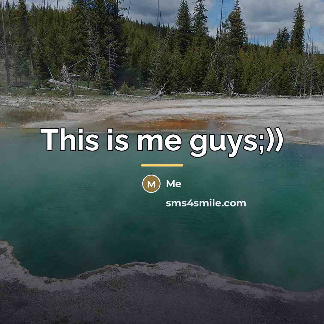 “This is me guys;))…” quote by Me