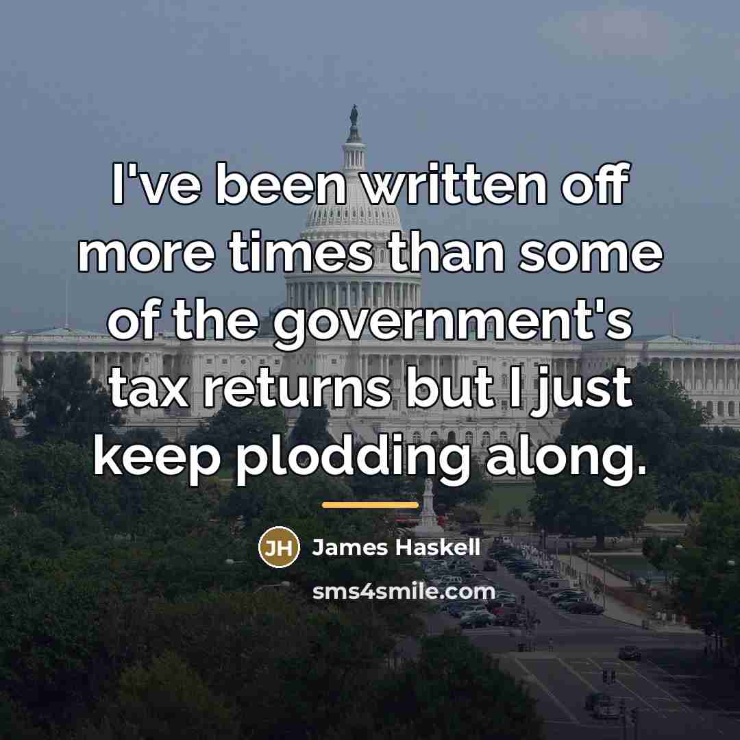 “I've been written off more times than some of the…” quote by James Haskell