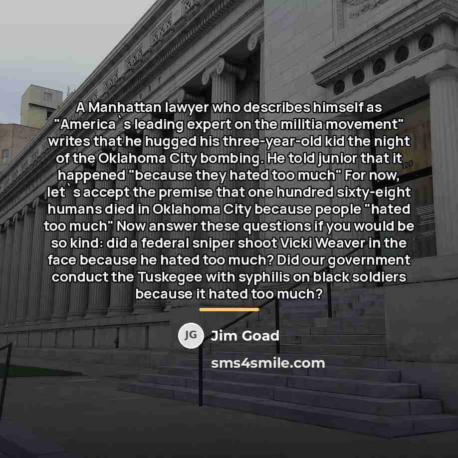 “A Manhattan lawyer who describes himself as "America`s leading expert…” quote by Jim Goad