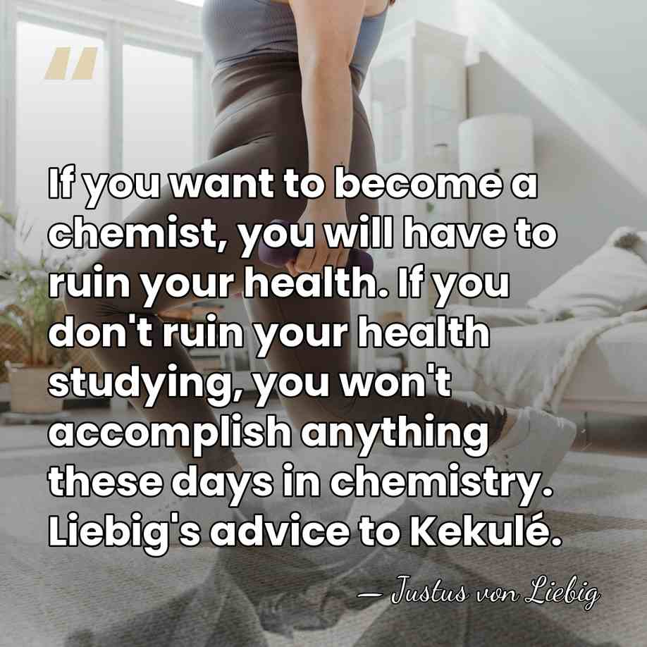 If you want to become a chemist, you will have to ruin&hellip; - Justus von Liebig