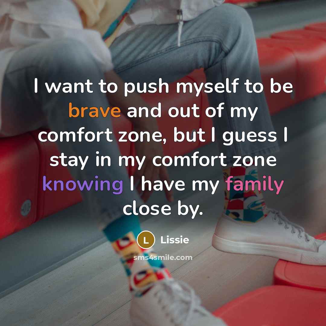 “I want to push myself to be brave and out…” quote by Lissie
