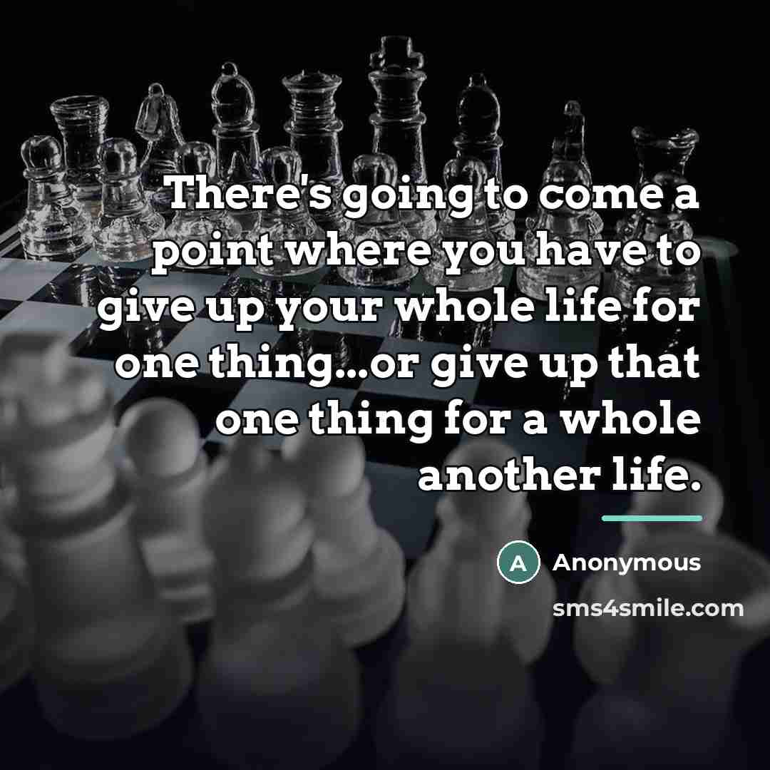 “There's going to come a point where you have to…” quote by Anonymous