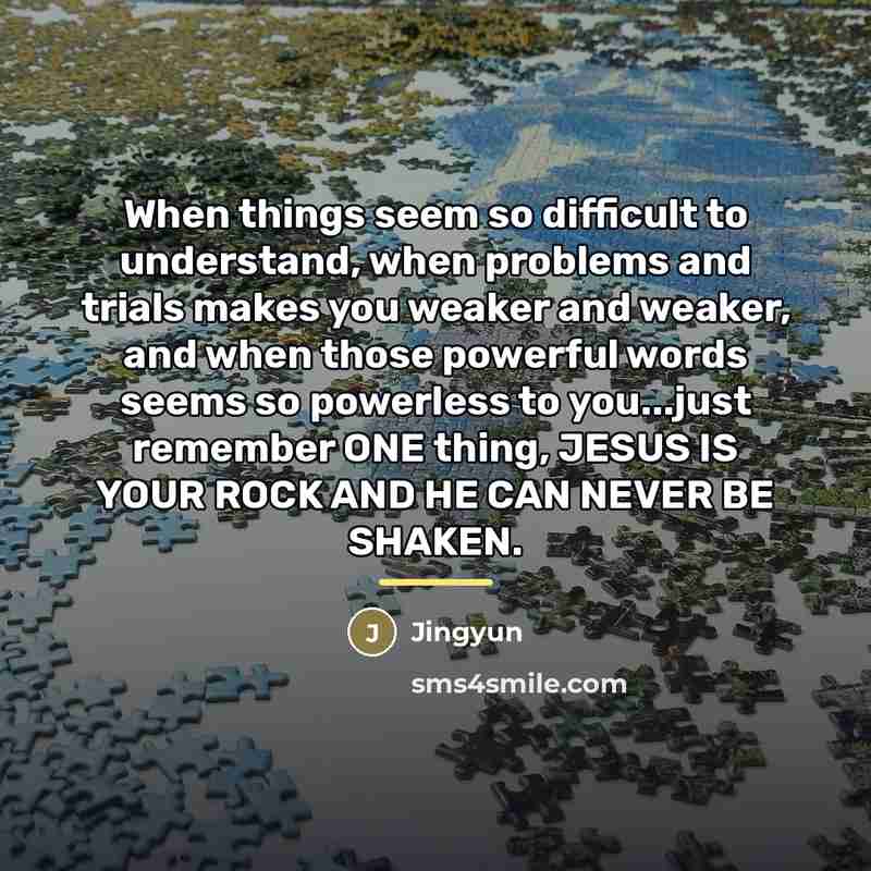 “When things seem so difficult to understand, when problems and…” quote by Jingyun