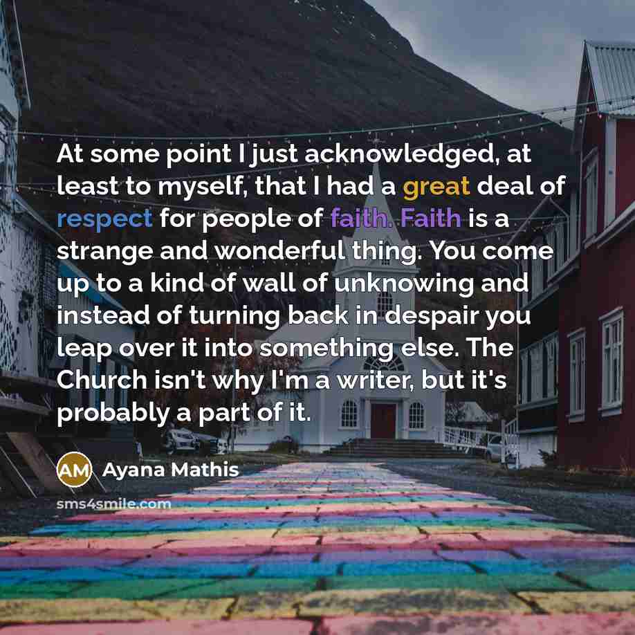 “At some point I just acknowledged, at least to myself,…” quote by Ayana Mathis