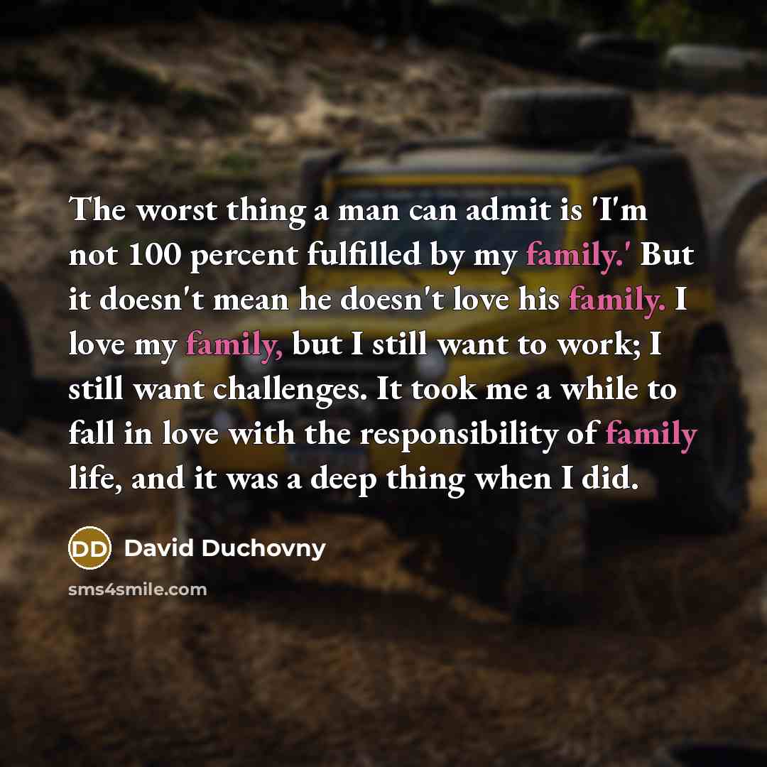 “The worst thing a man can admit is 'I'm not…” quote by David Duchovny