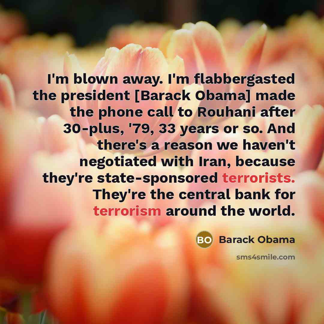 “I'm blown away. I'm flabbergasted the president [Barack Obama] made…” quote by Barack Obama